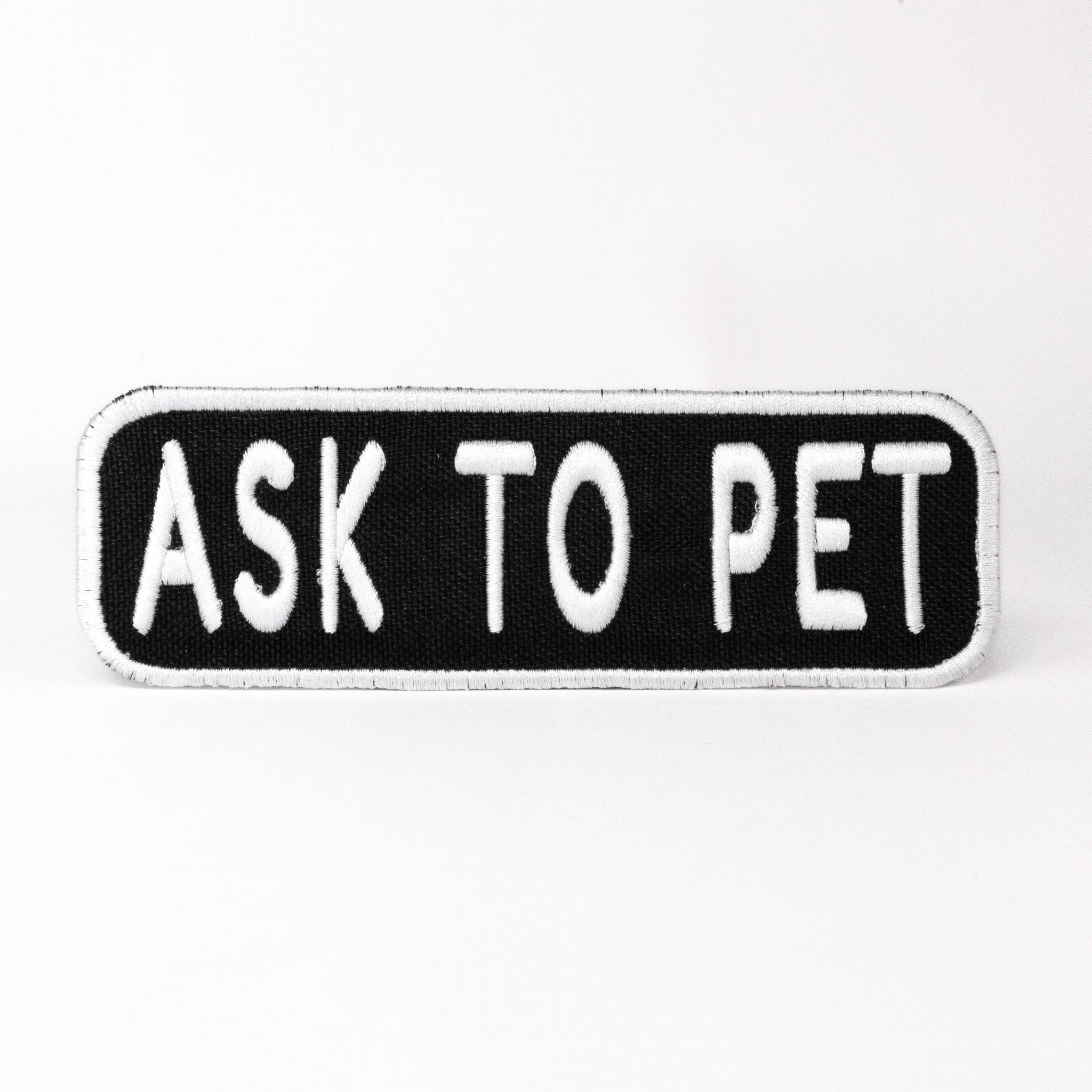 Ask to Pet 2x6 Patch - Image 4
