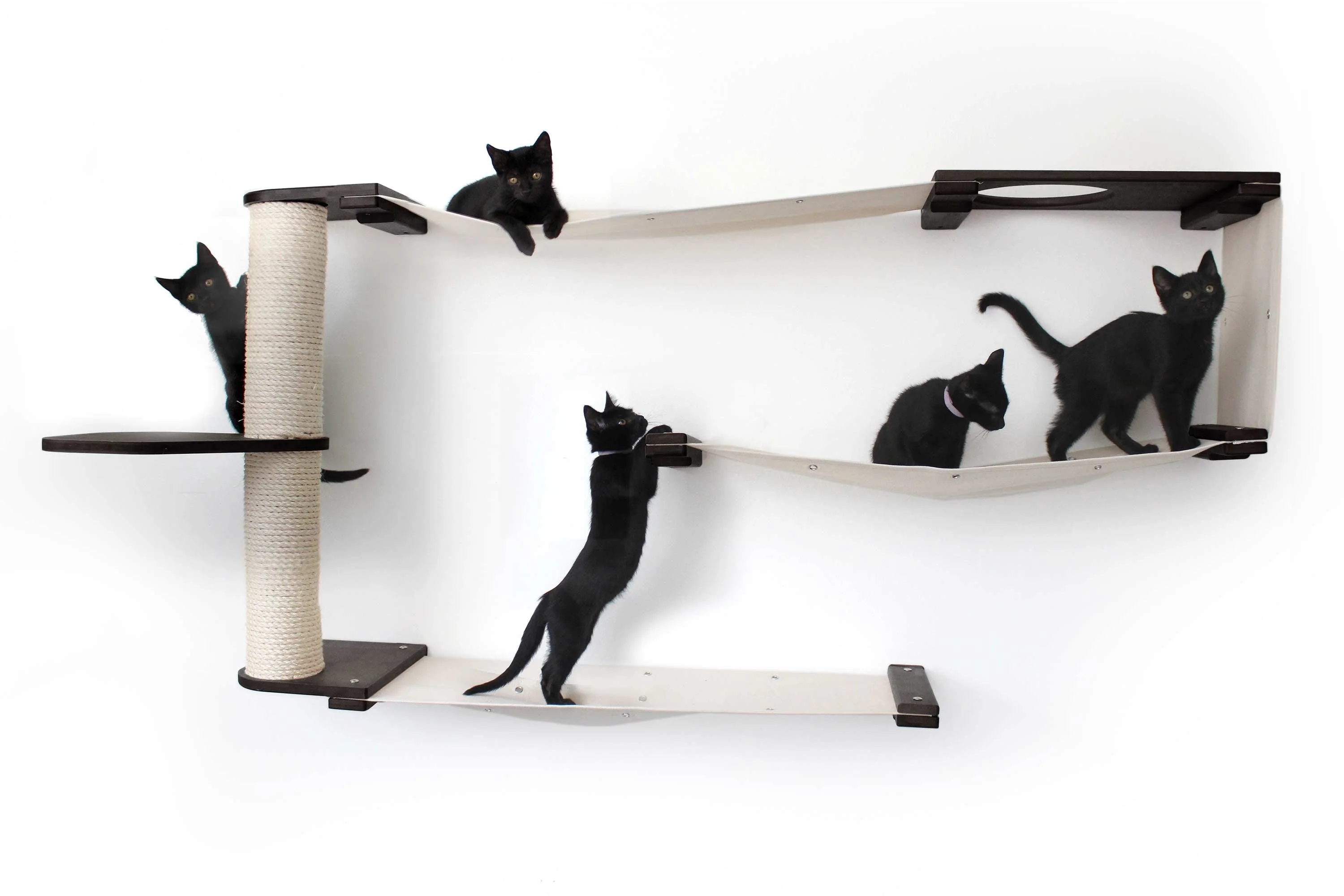 Catastrophic Creations Cat Maze Wall - 3 Tier Cat Tree - Image 32