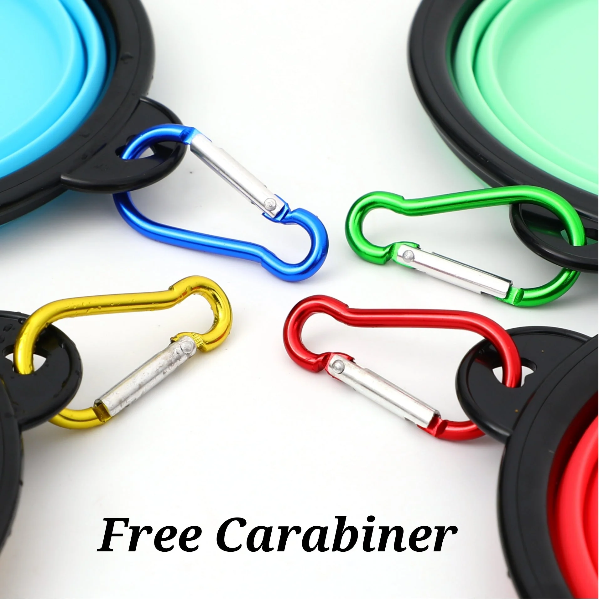 Collapsible Silicone Travel Bowls - 12oz - Image 4