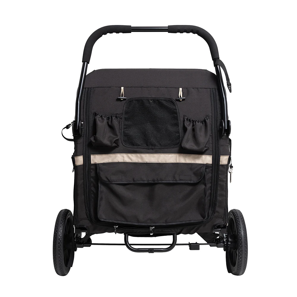 Ibiyaya Grand Cruiser Large Dog Stroller, 4-Wheel Foldable Big Dog Pram for Large Breeds, Senior & Injured Pets - PreOrder Only March 27 Shipping - Image 17