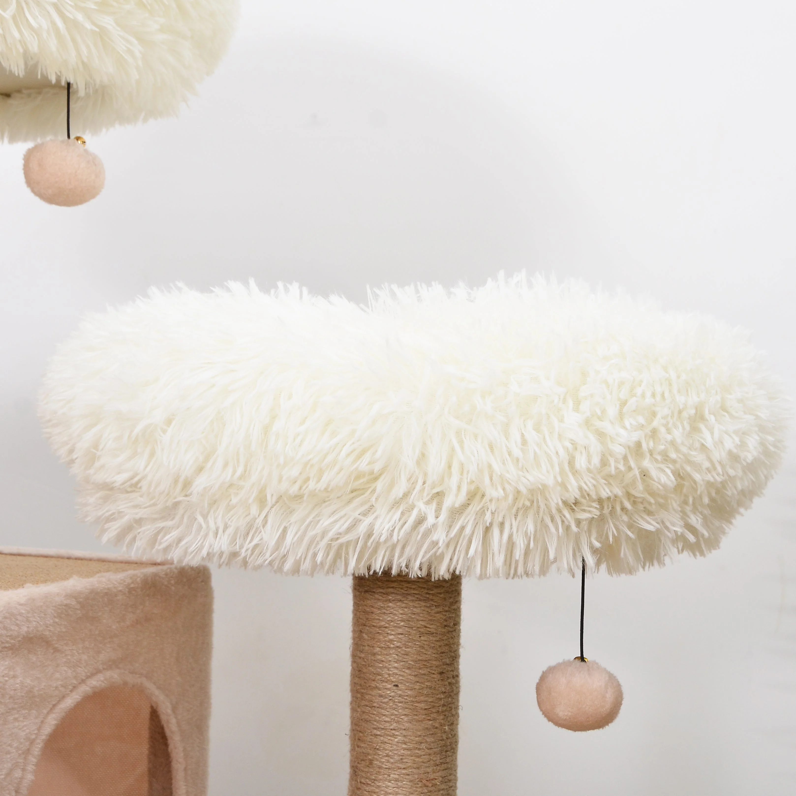 Catry Castle 8-Level Cat Tree – Plush Condos, Hammocks & Ramp - Image 5