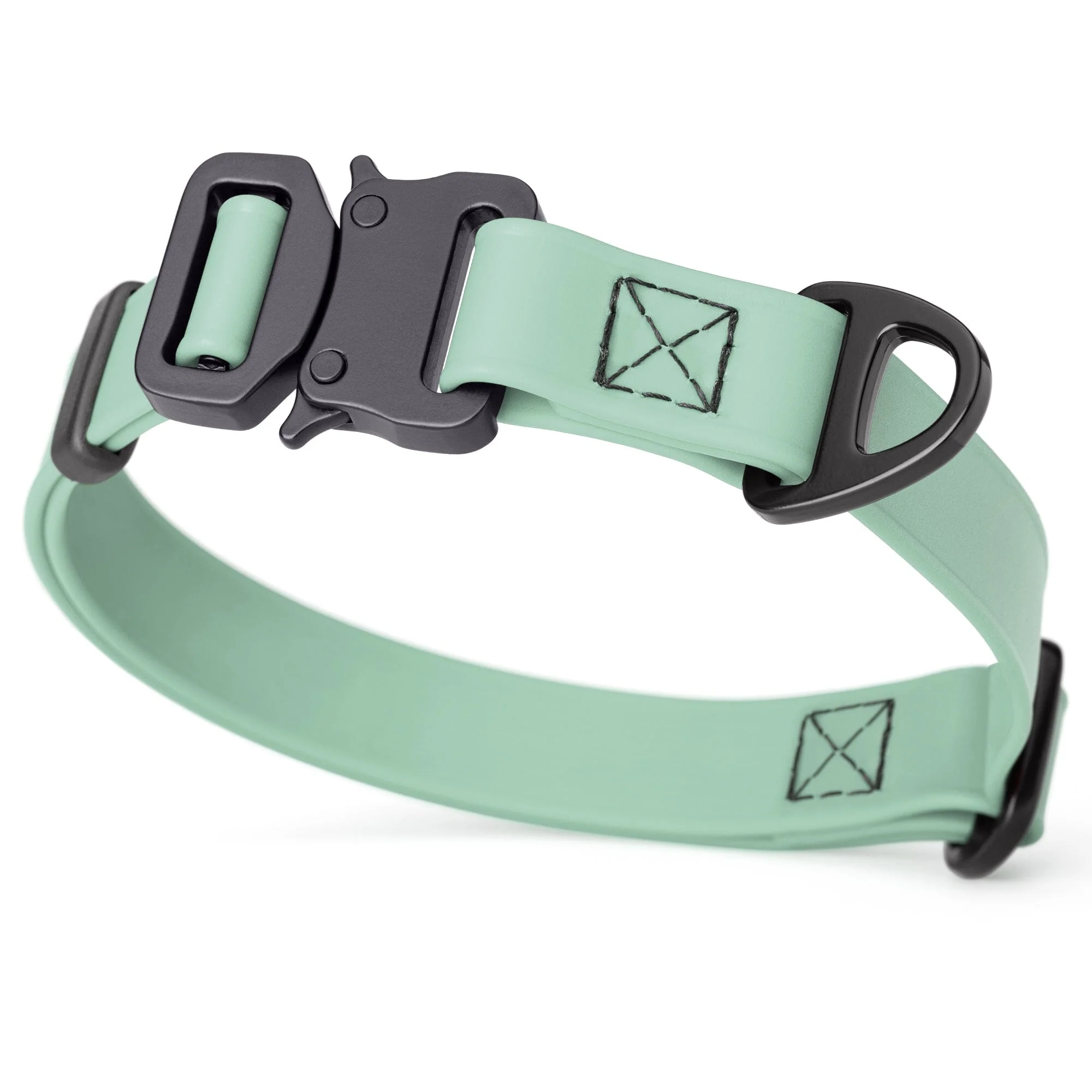 Dogline BioThane Dog Collar with Stab-Lock Quick Release Buckle - Image 19