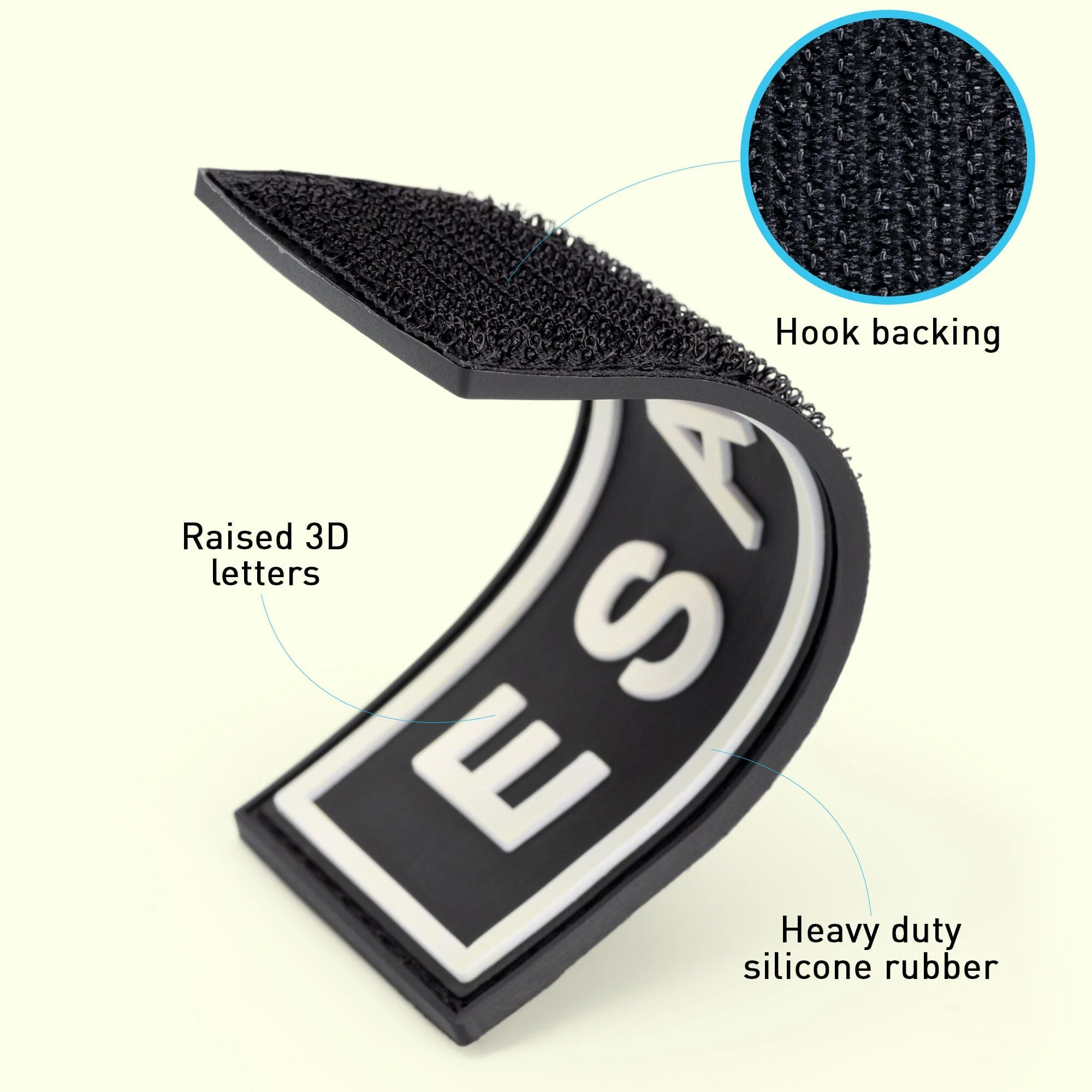Dogline ESA Dog 3D Rubber Patches - Image 8