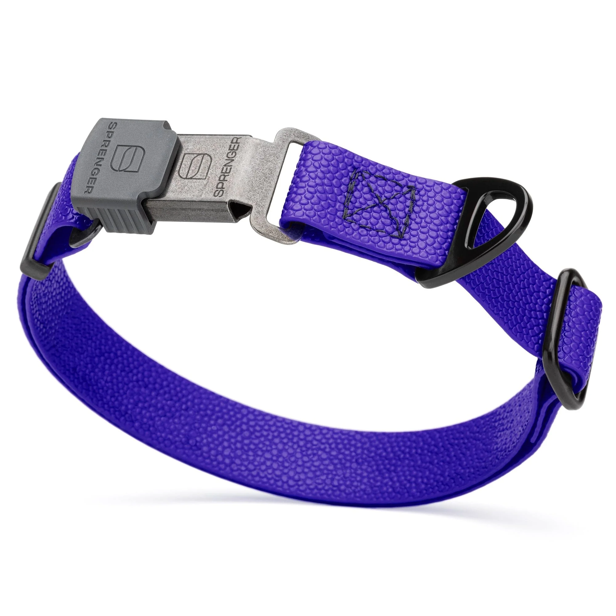 Dogline Pebble Emboss Biothane Dog Collar with Herm Sprenger Stainless Steel ClicLock Buckle - Image 20