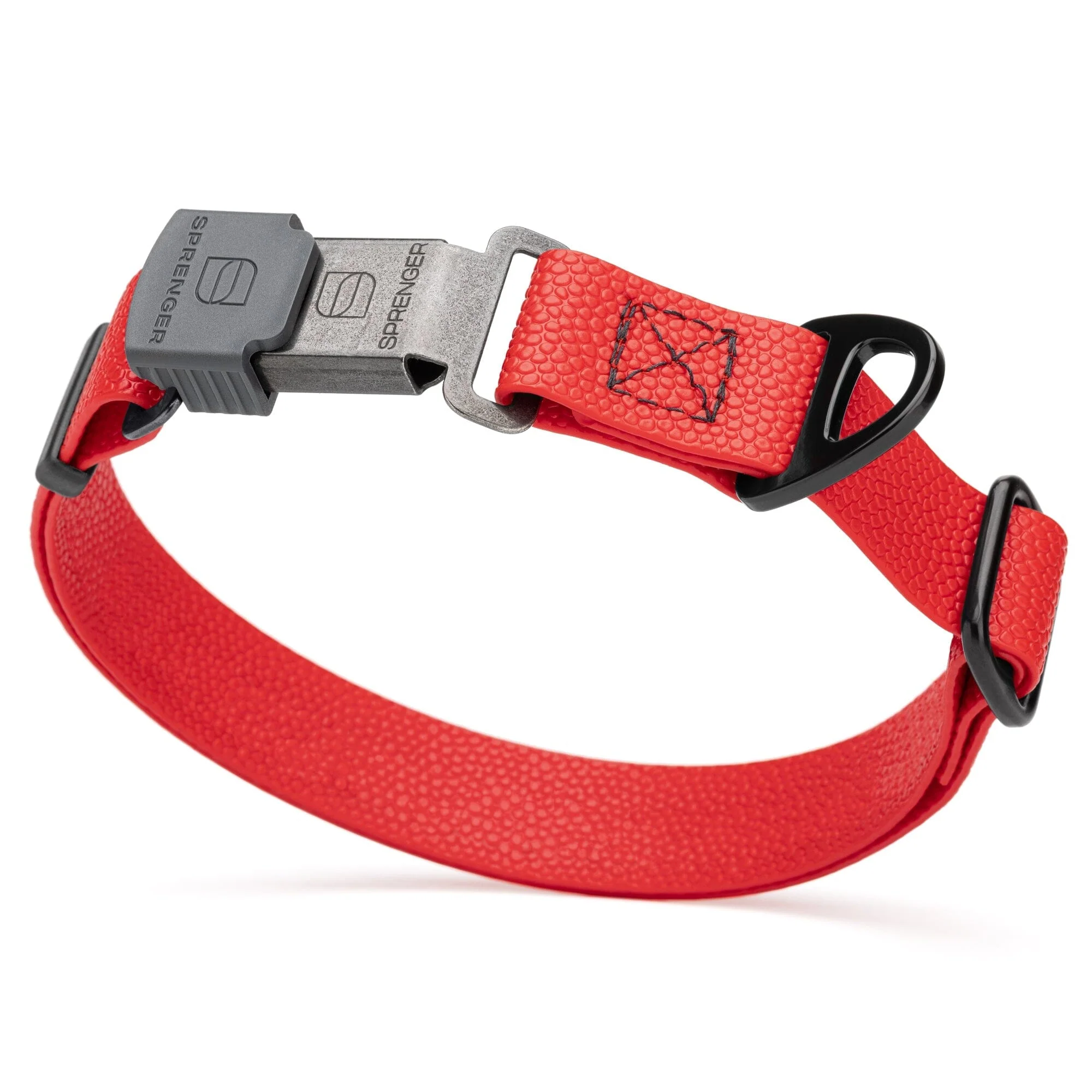 Dogline Pebble Emboss Biothane Dog Collar with Herm Sprenger Stainless Steel ClicLock Buckle - Image 22