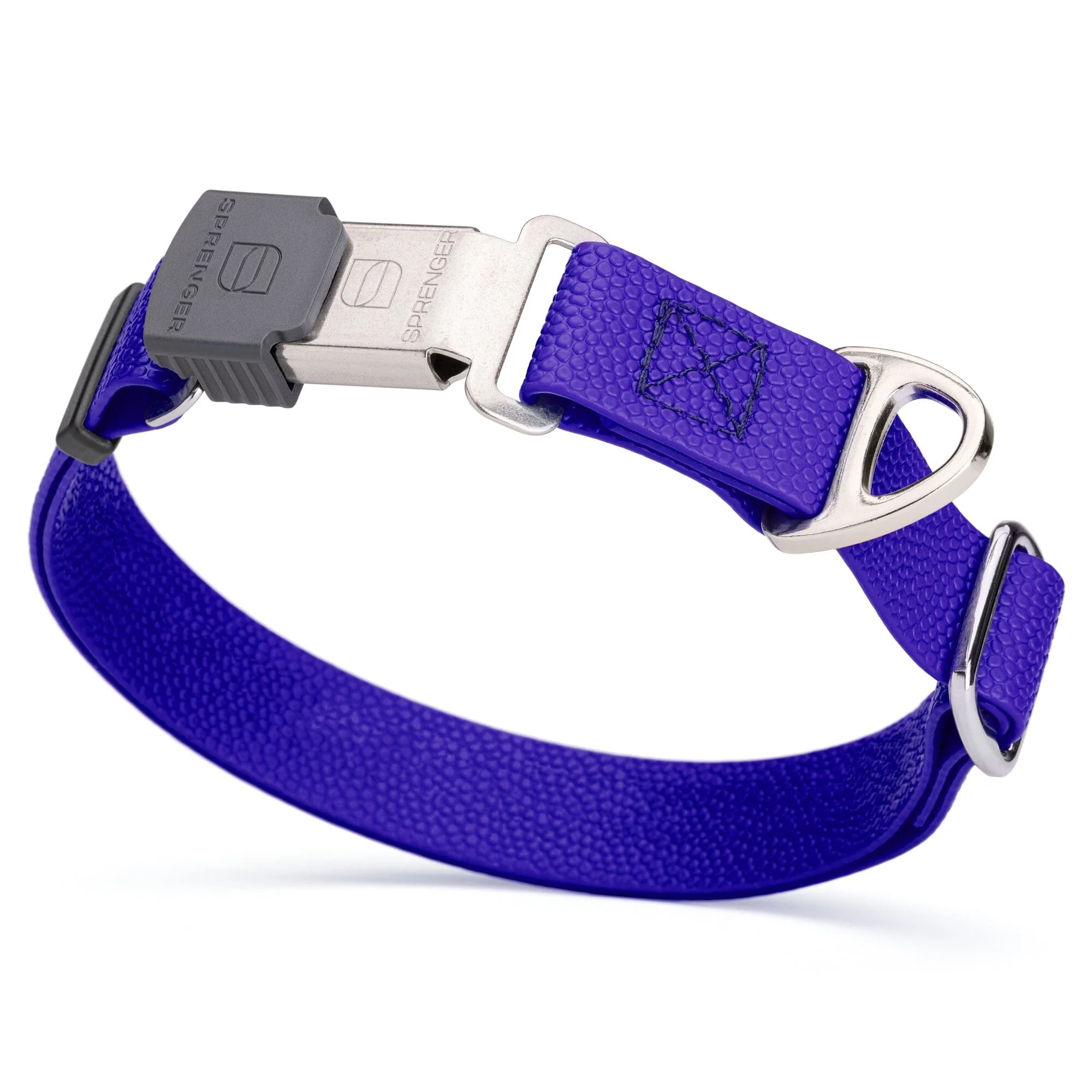 Dogline Pebble Emboss Biothane Dog Collar with Herm Sprenger Stainless Steel ClicLock Buckle - Image 36
