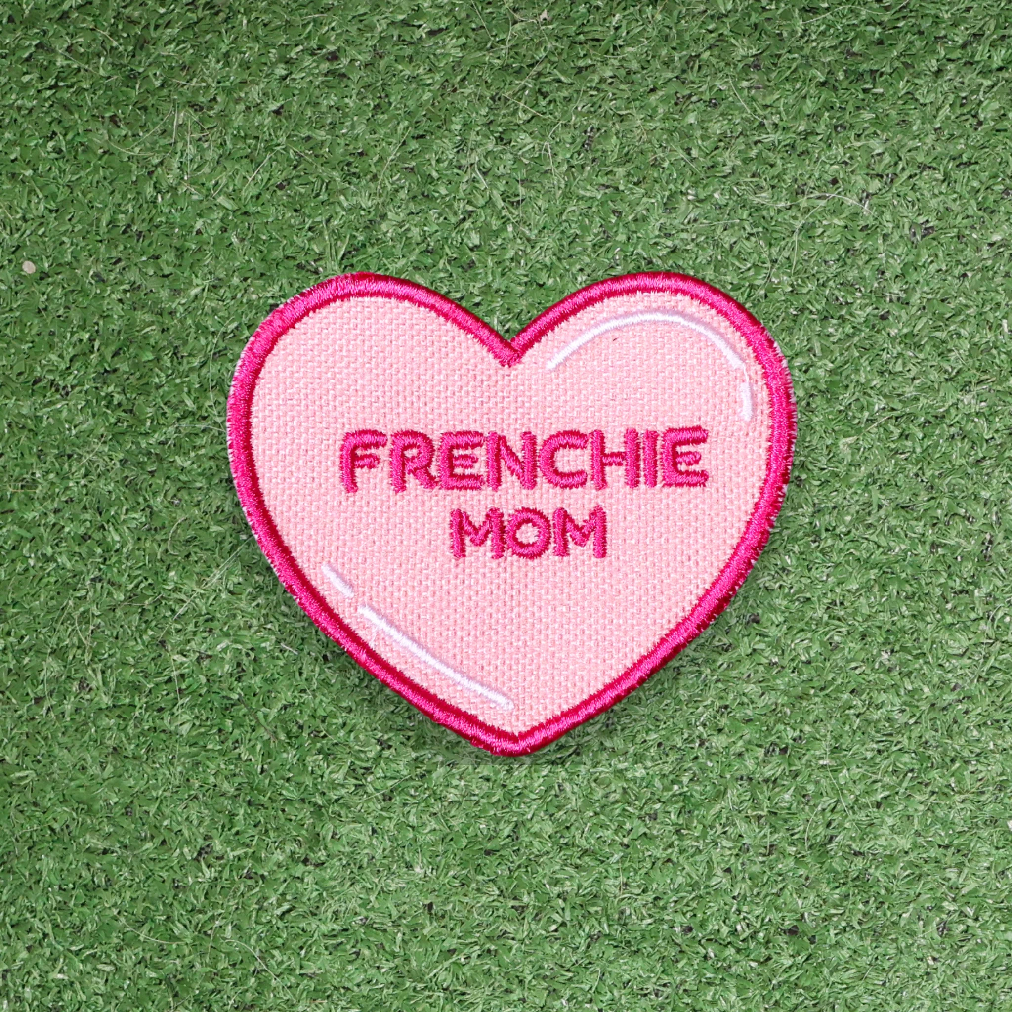 Frenchie Mom Heart Patch - Image 3