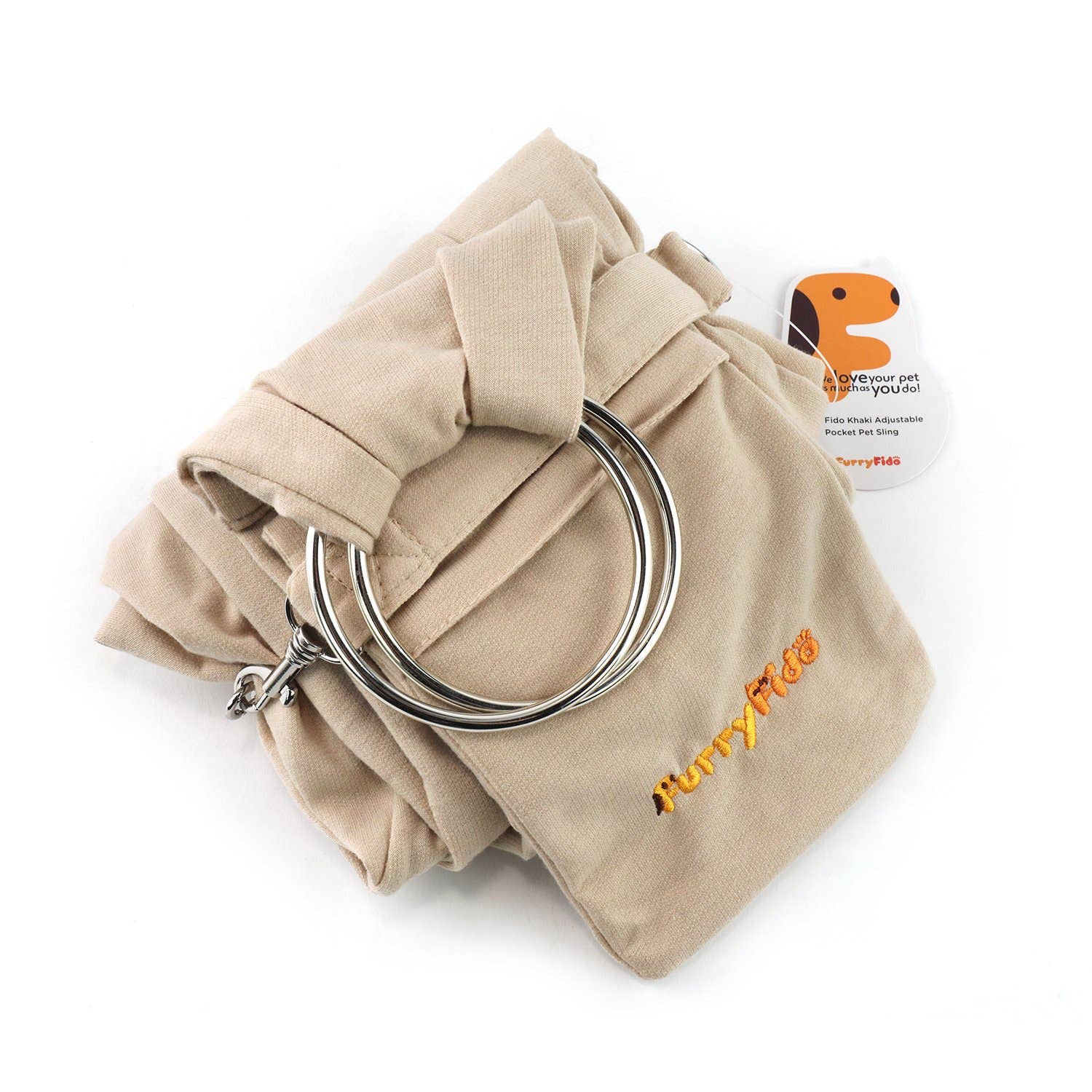 Furry Fido Adjustable Pocket Pet Sling - Image 10