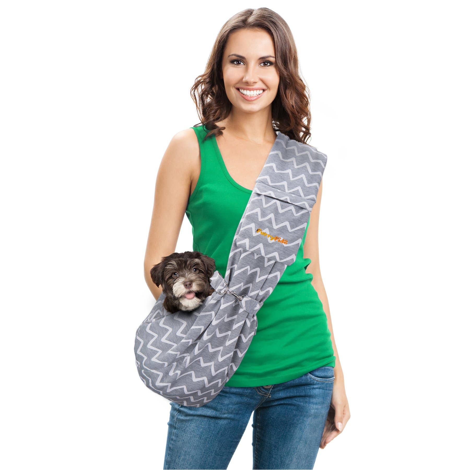 Furry Fido Adjustable Pocket Pet Sling - Image 18