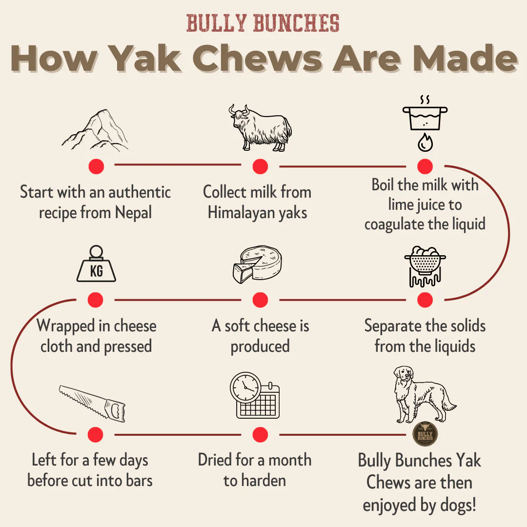 Bully Bunches Himalayan Yak Chew (MEDIUM) - Image 9