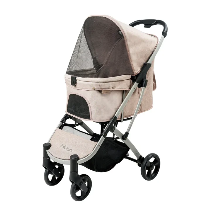 Ibiyaya Evolution Speedy Fold Pet Buggy, Best Foldable Dog-Cat Pet Stroller, 4-Wheel Medium Dog Buggy - Image 11