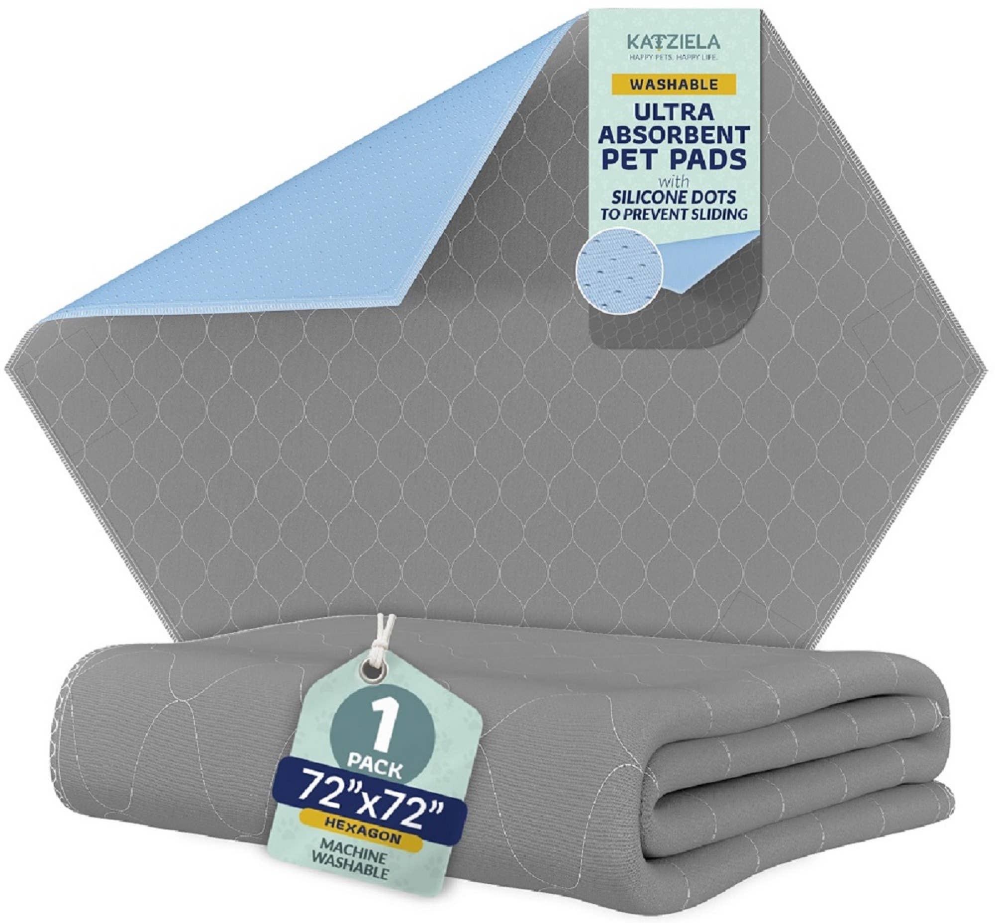 Katziela Quick-Drying Washable Waterproof Stay In Place Pee Pads - Image 14
