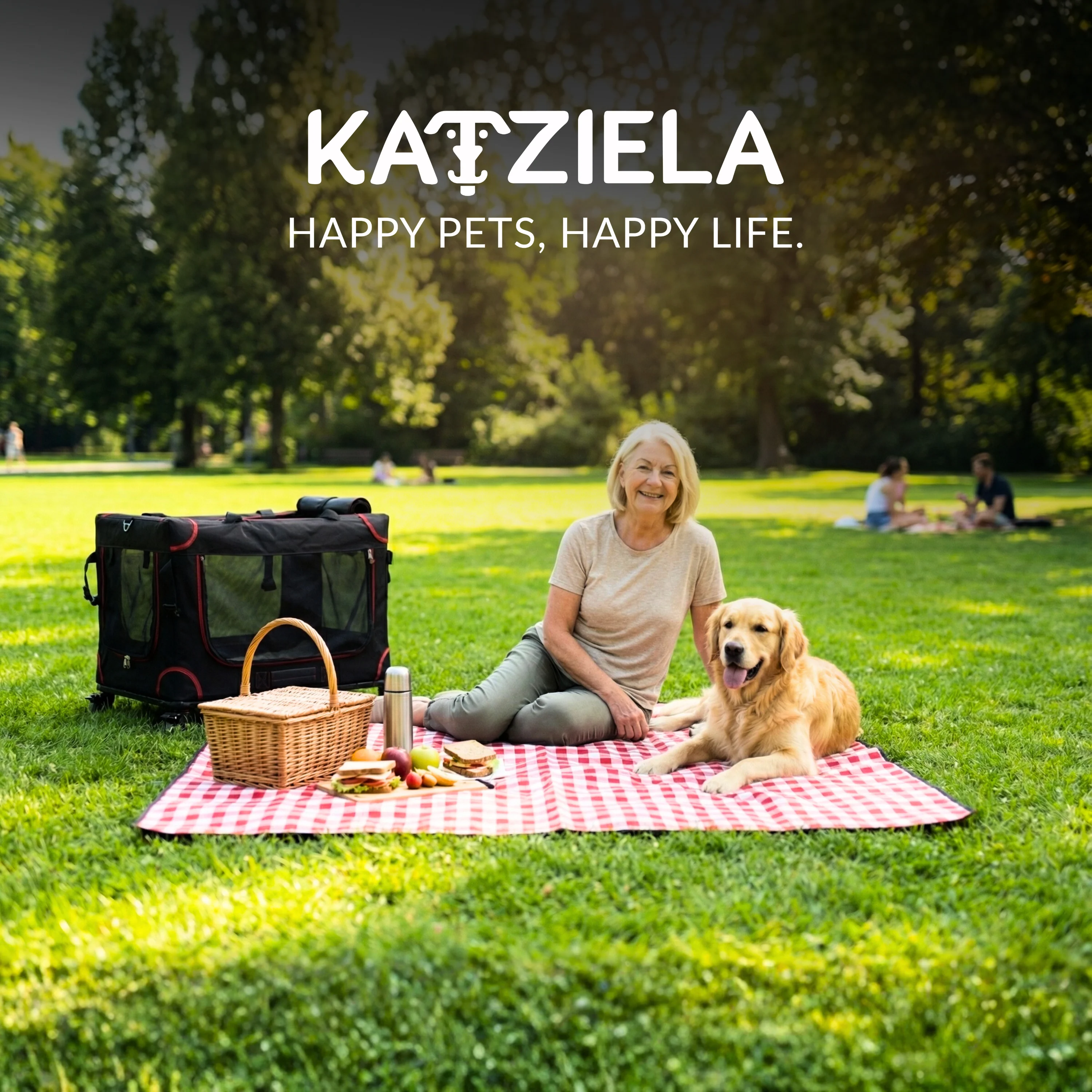 Katziela Mega Cruze Rolling Pet Carrier – Stress - Free Travel for Medium & Large Dogs 25”x17”x20” - Image 8