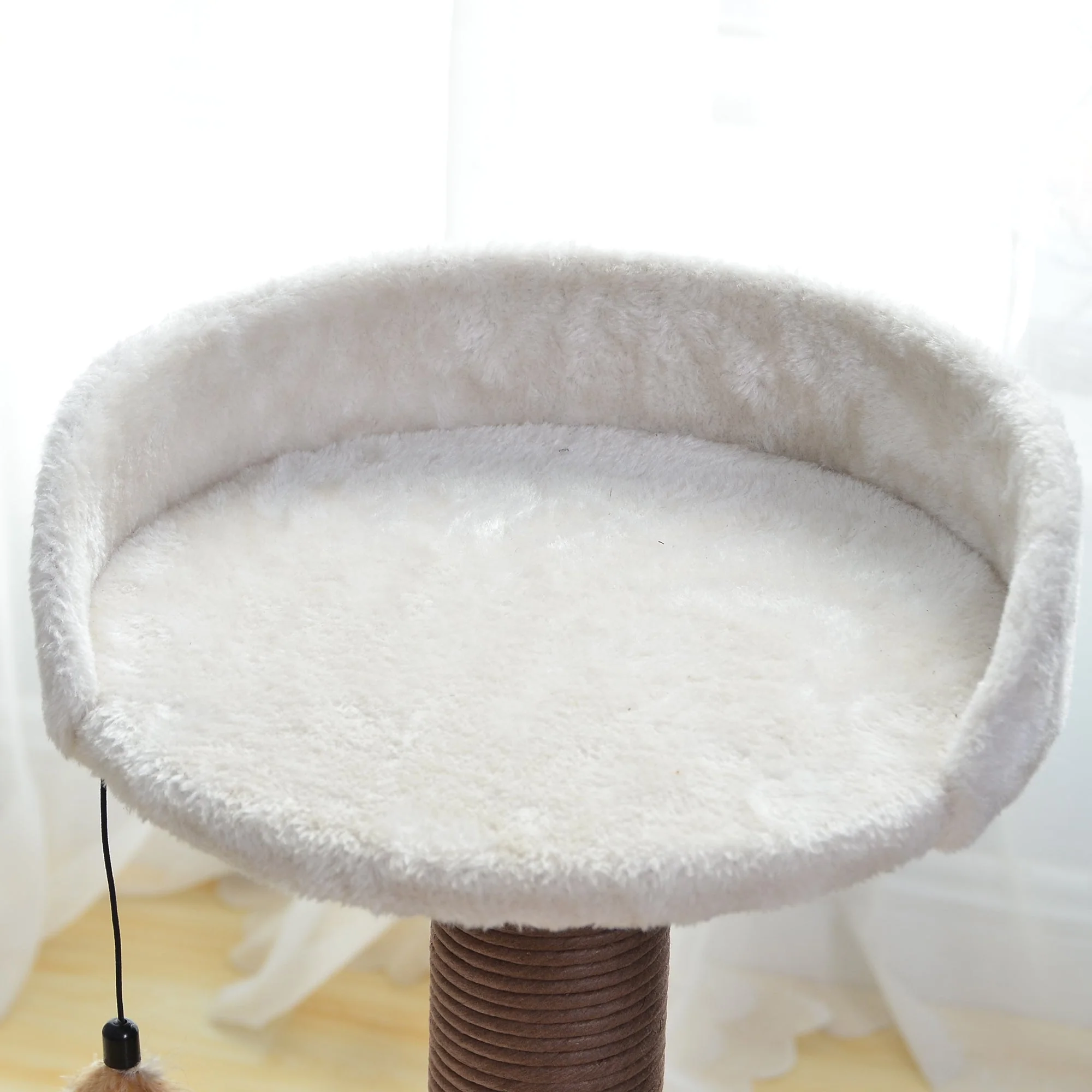 Catry Nirvana Cat Tree with Cat Hammock and Feather Toy - Image 3