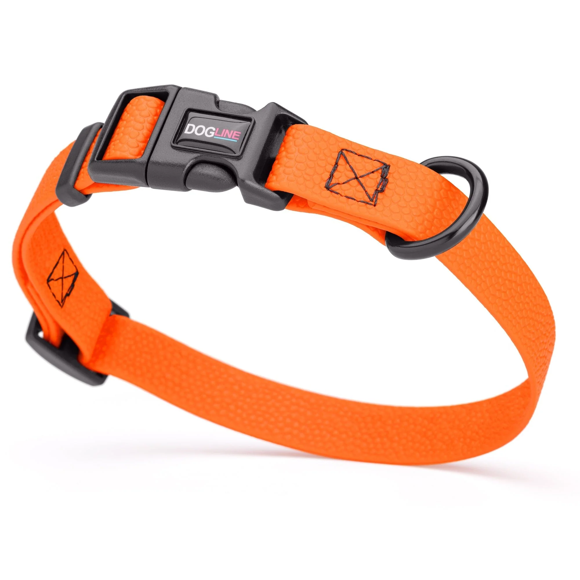 Pebble Emboss Biothane Dog Collar with Quick Release Buckle - Image 15
