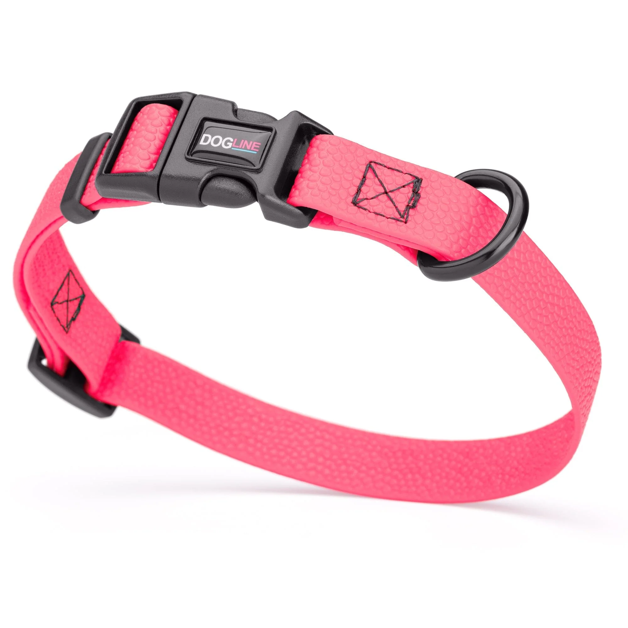 Pebble Emboss Biothane Dog Collar with Quick Release Buckle - Image 17