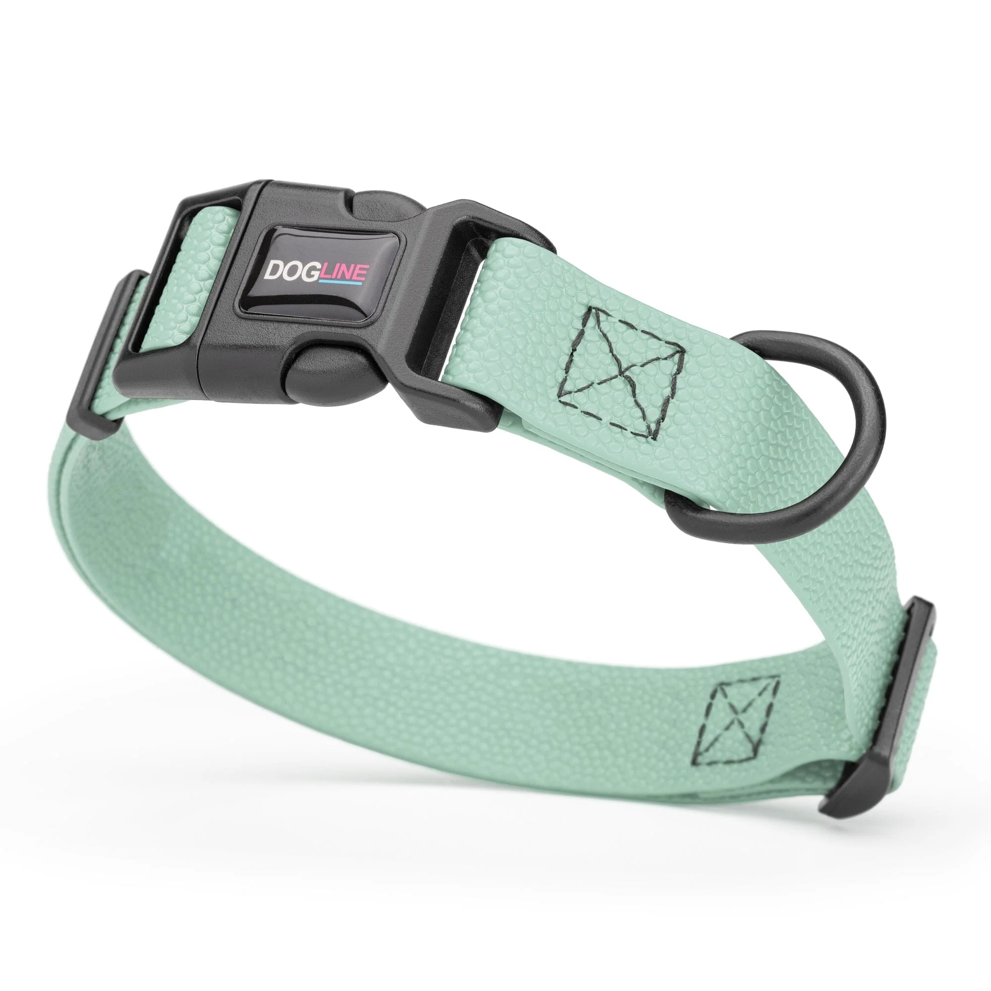 Pebble Emboss Biothane Dog Collar with Quick Release Buckle - Image 24