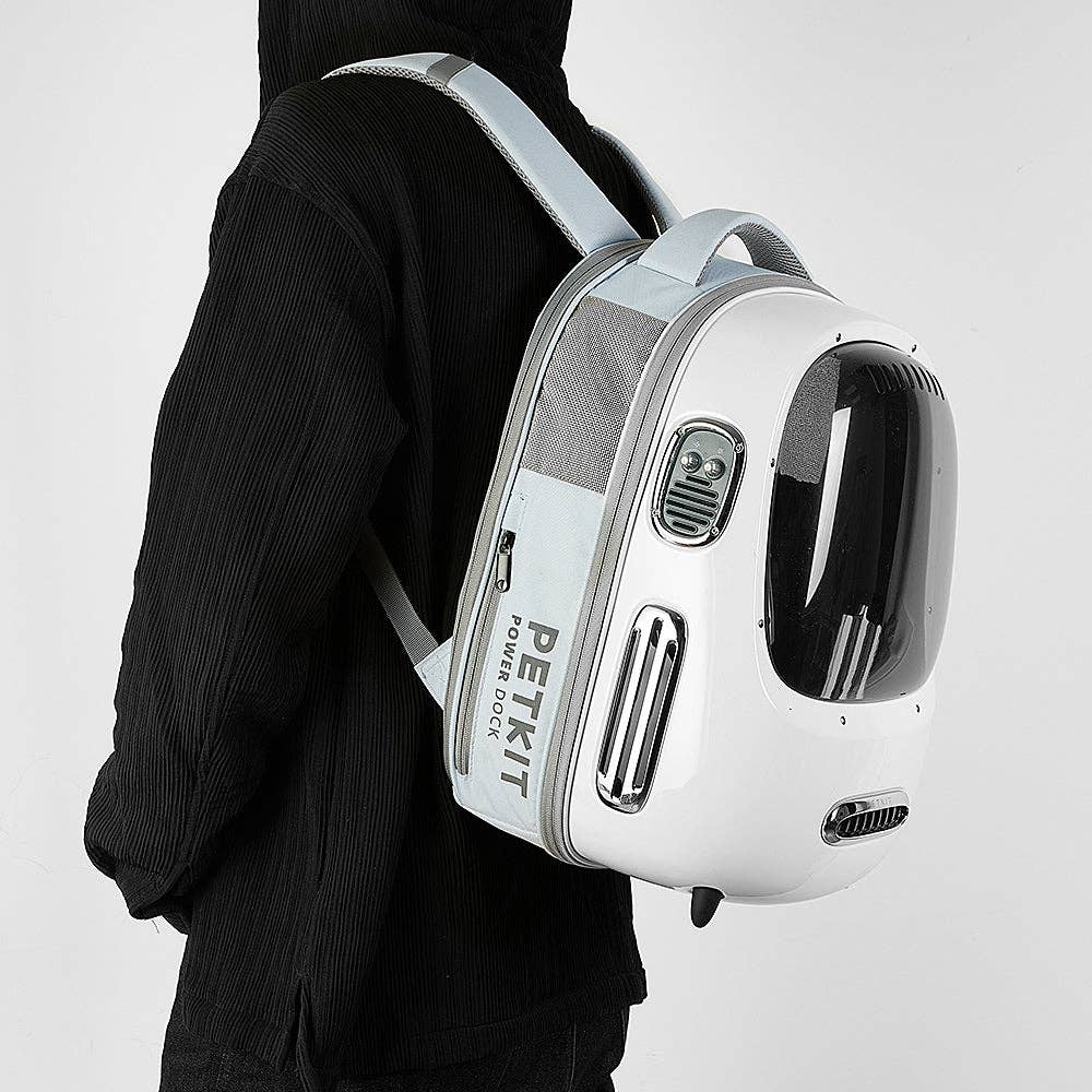 PetKit Breezy Dome 2 Smart Cat Backpack – Ventilated with Fan & Light, Airline Compliant - Image 15