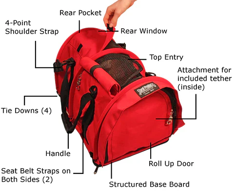 SturdiBag™ Pro - Large, Airline Compliant Premium Pet Carrier - Image 5