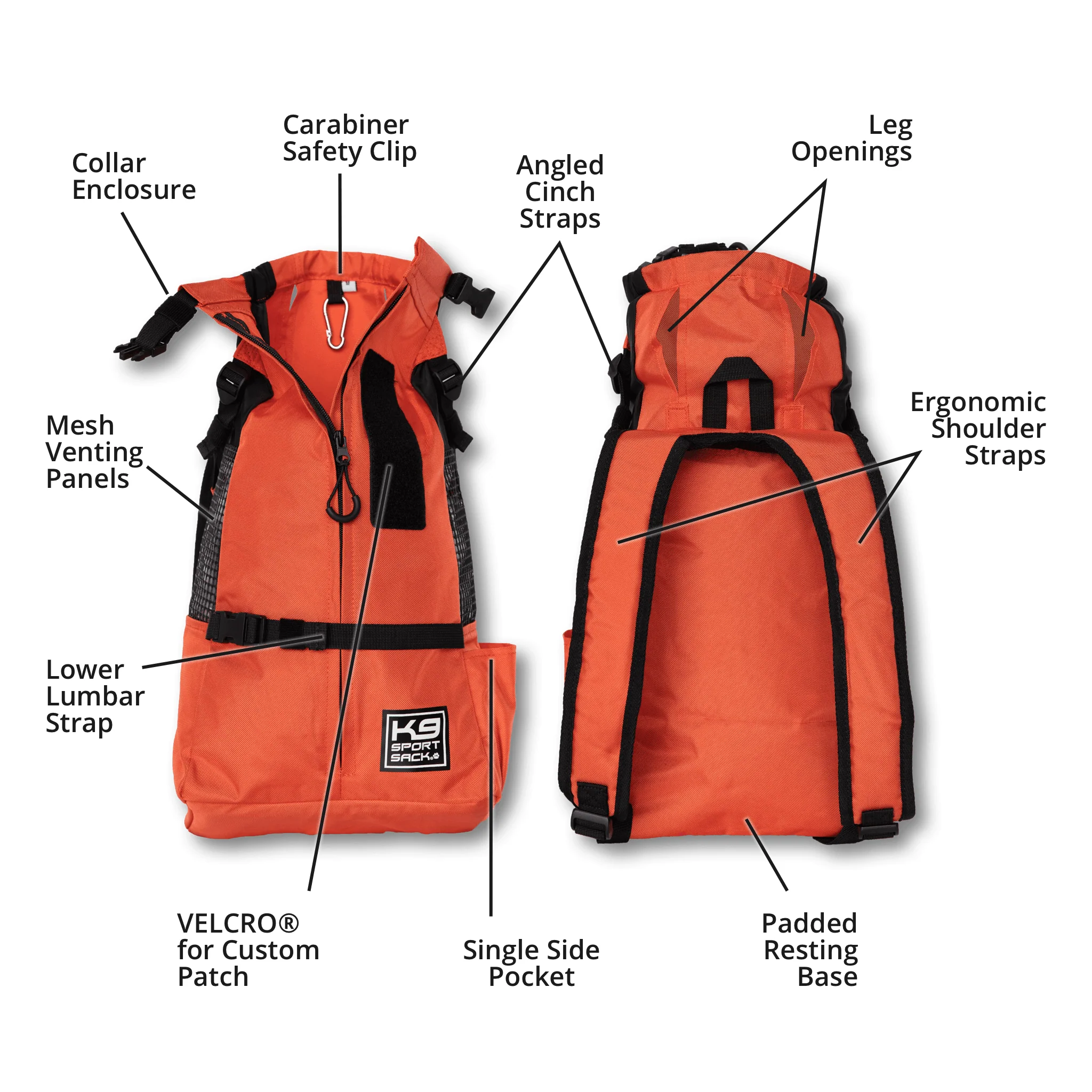 K9 Sportsack Trainer | Puppy & Small Dog Carrier - Image 13