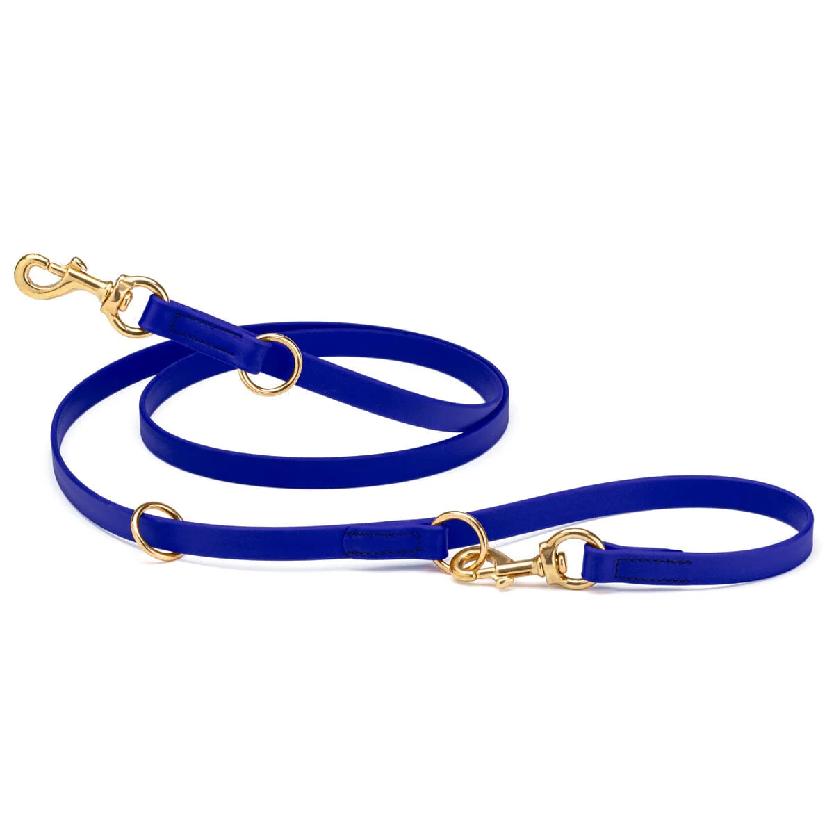 Viper Biothane Adjustable Multi-Purpose Dog Leash with Brass Hardware, 7FT - Image 5