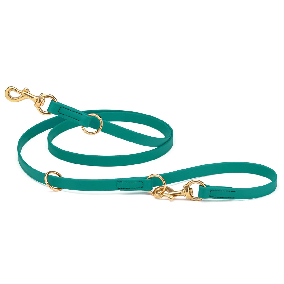 Viper Biothane Adjustable Multi-Purpose Dog Leash with Brass Hardware, 7FT - Image 8