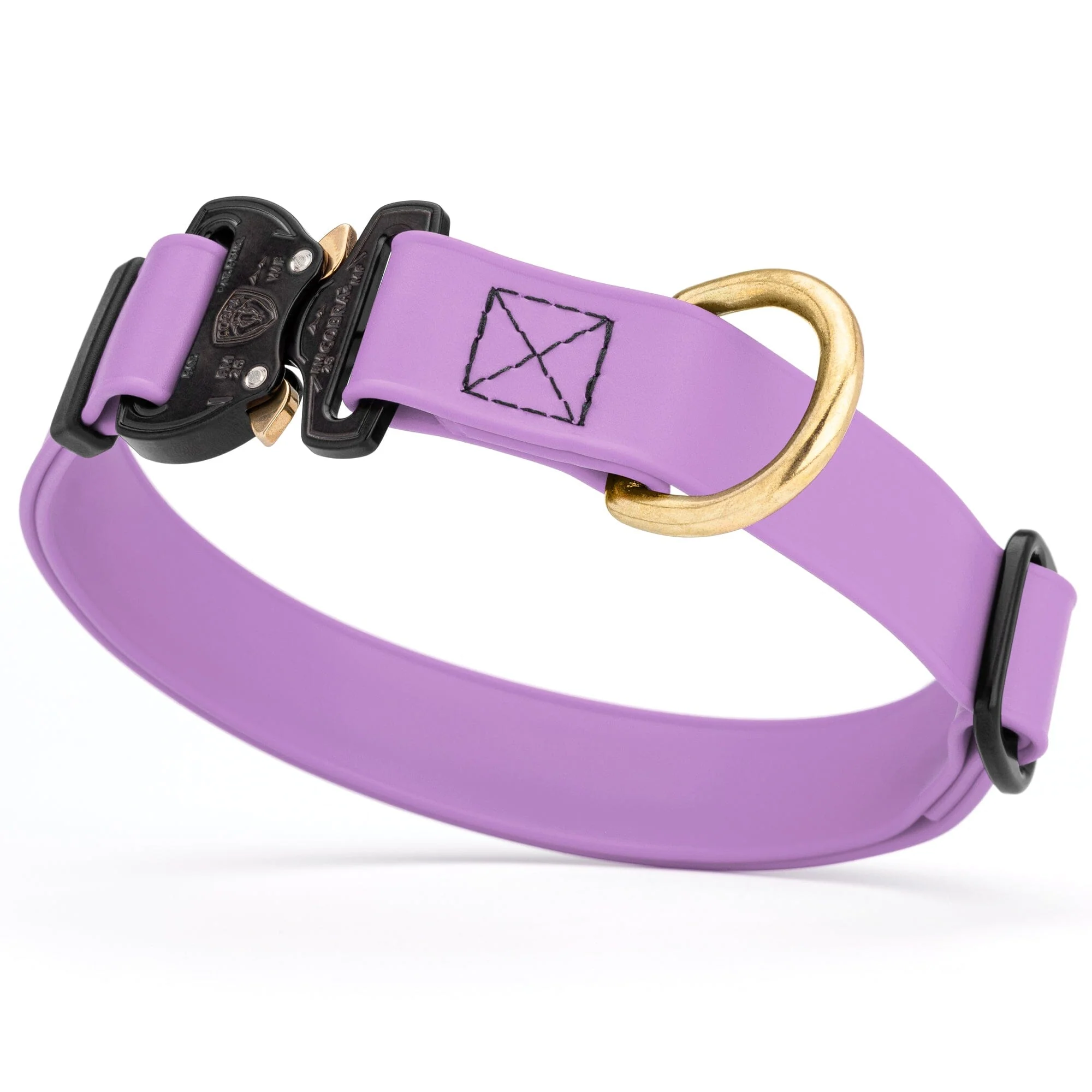 Viper BioThane Dog Collar with Cobra Metal Buckle – Odor Resistant and Waterproof - Image 22