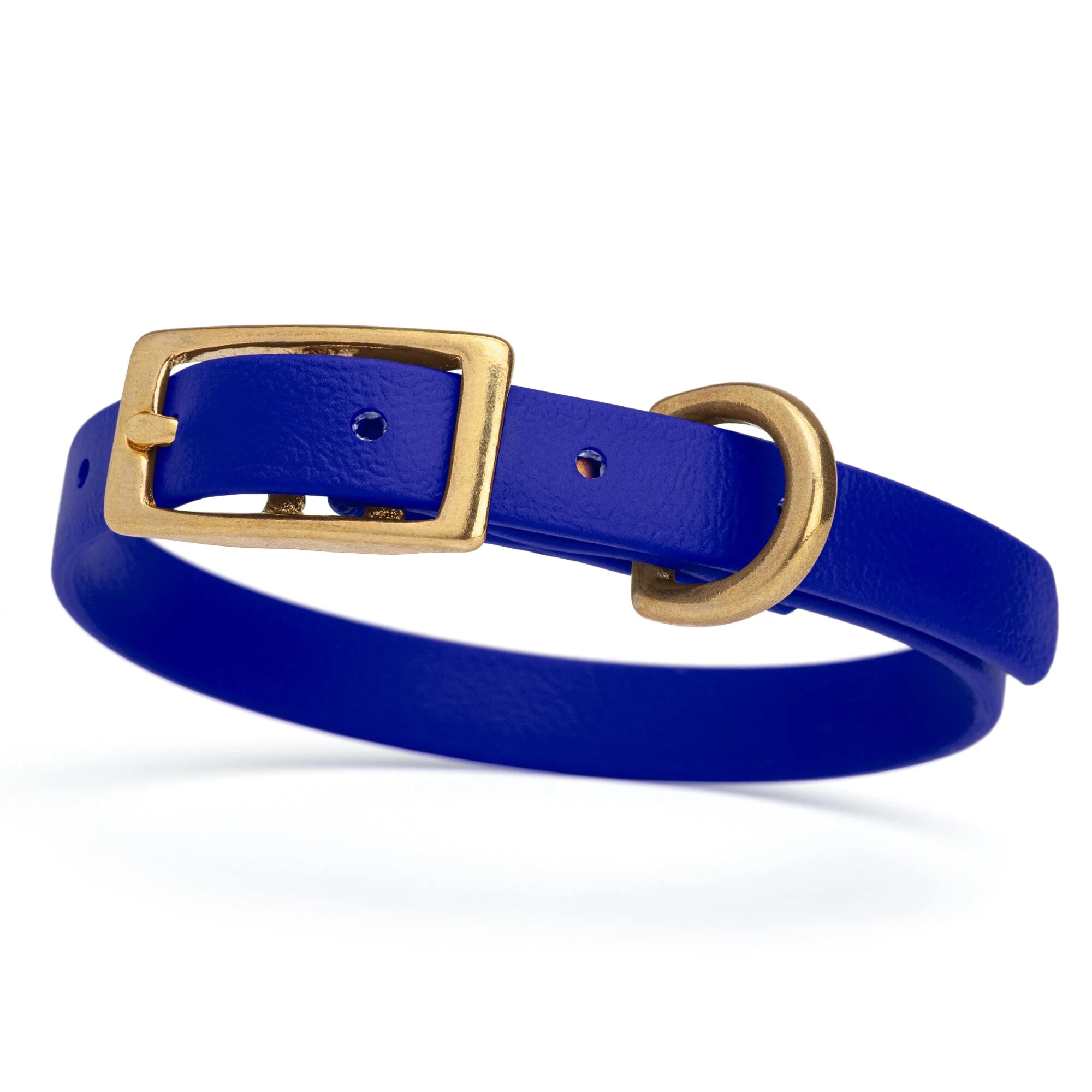 Viper Biothane Waterproof Dog Collar with Brass Hardware - Image 12