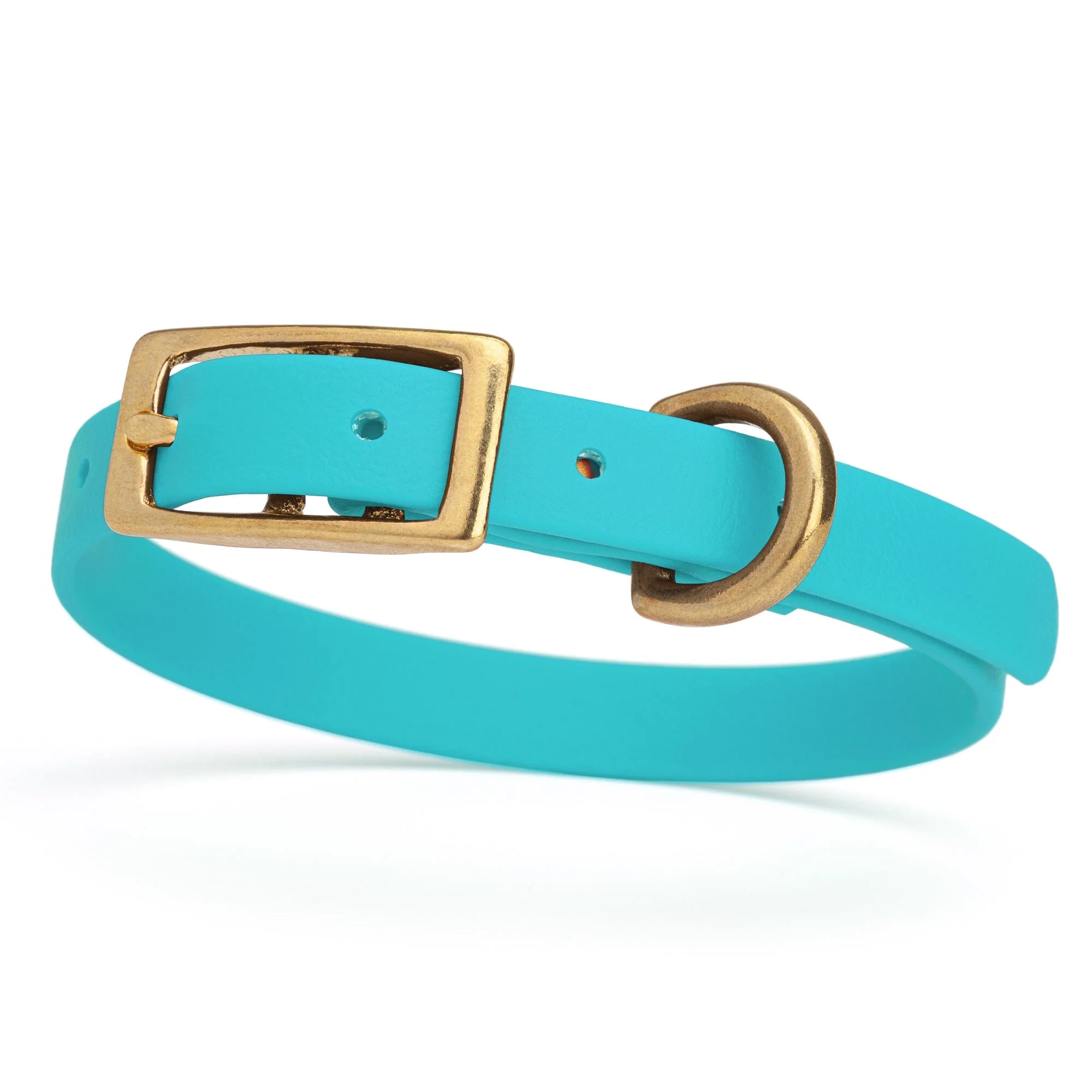 Viper Biothane Waterproof Dog Collar with Brass Hardware - Image 13