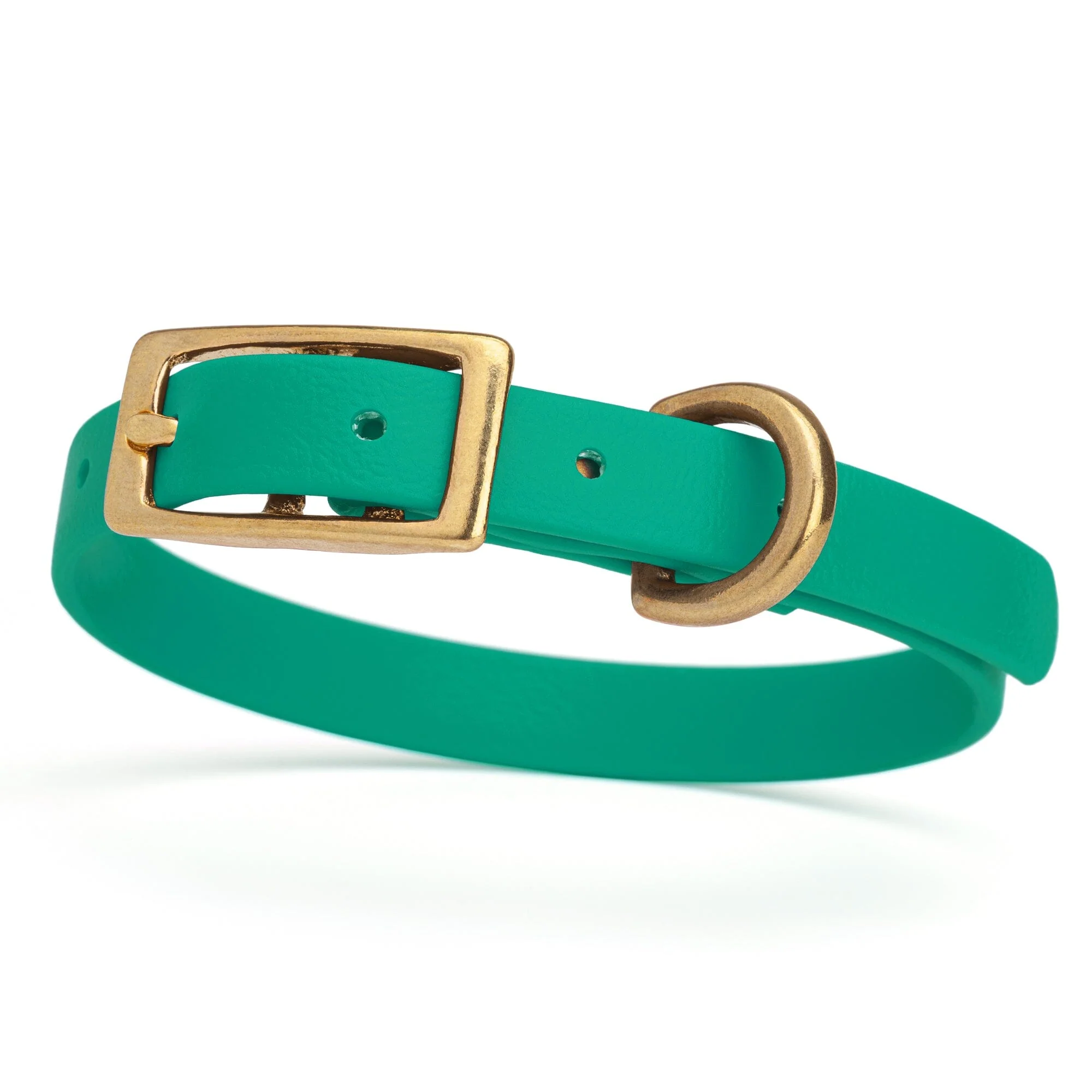 Viper Biothane Waterproof Dog Collar with Brass Hardware - Image 14