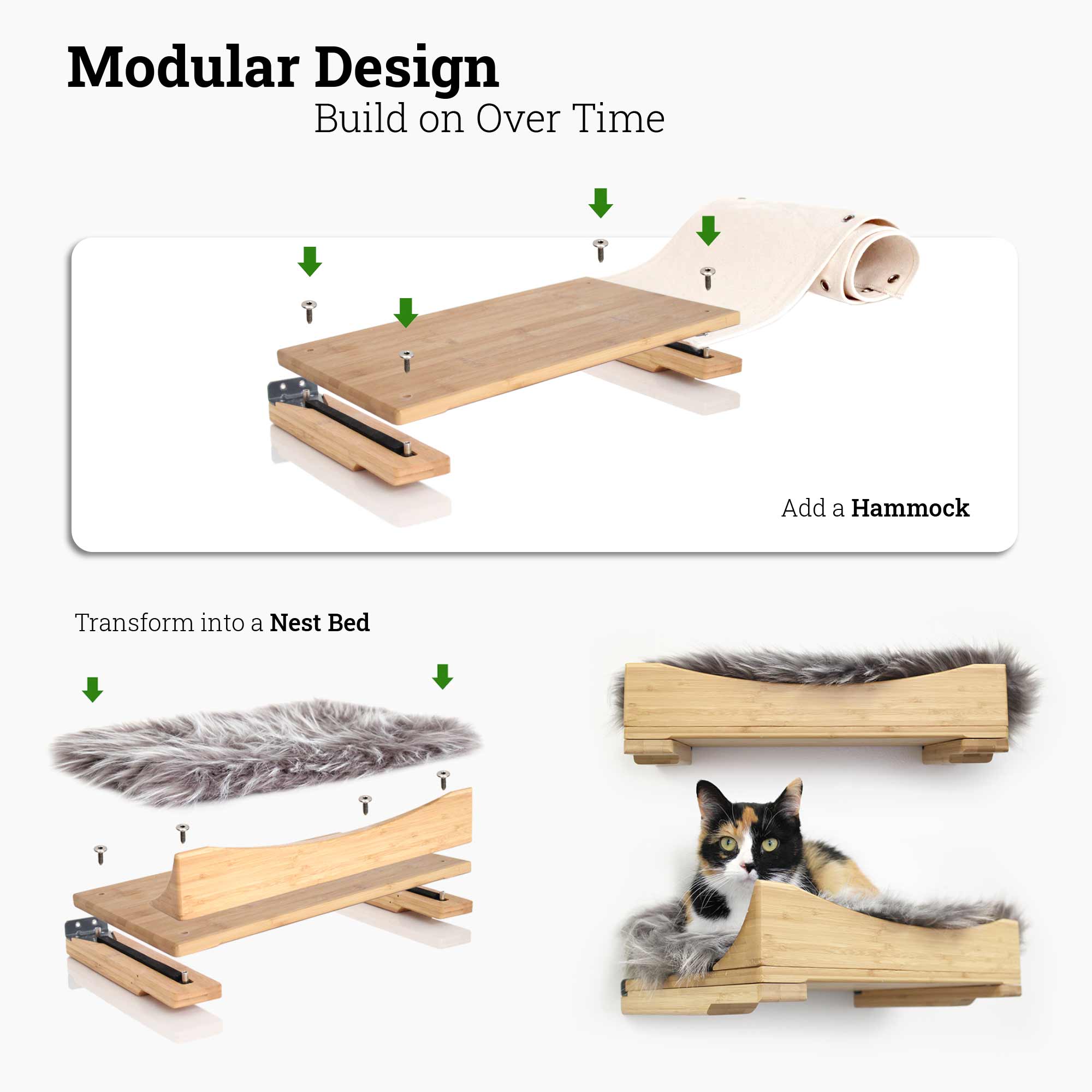 Catastrophic Creations Wall Mounted Cat Shelf - Image 10