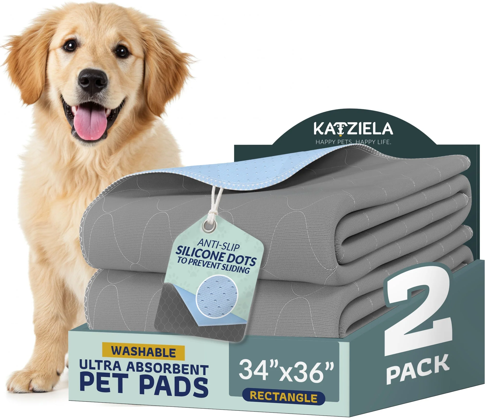 Katziela Washable Pee Pads - Image 16