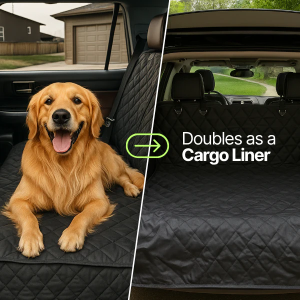 Formosa Covers X-Large Car Seat Cover For Dogs and Pets 56"W Grey - Image 4